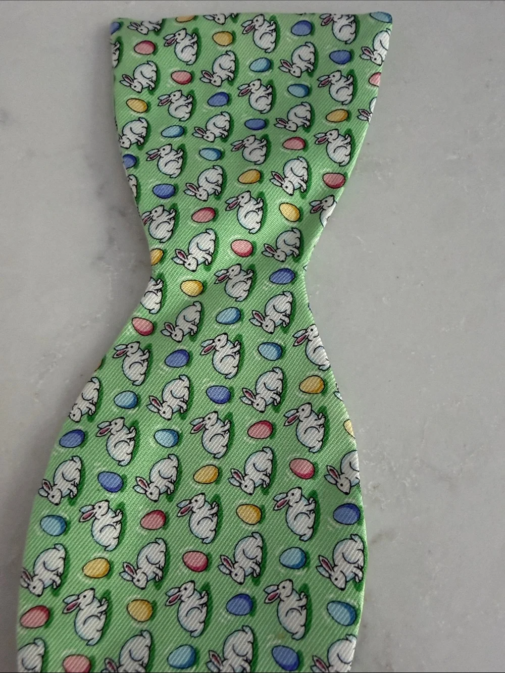 Vineyard Vines Self-Tie Bow Tie - Pink & Green Patterned Set